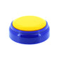 Recorder Button 30 Second, Recordable Talking Button, Record Sound Button For Gift Education Includes 2 Aaa Batteries(Yellow+Blu