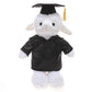 Plushland Plush Stuffed Animal Toys 12 Inches Present Gifts for Graduation Day  Personalized Text  Name or Your School Logo on Gown  Best for Any Grad School Kids (Graduation Sheep Black Gown)