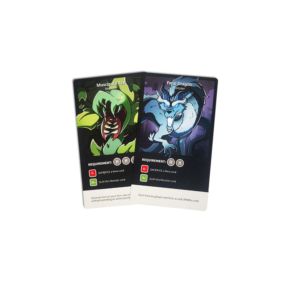 Unstable Games - Here To Slay Warriors & Druids Expansion Pack - Designed To Be Added To Your Here To Slay Base Game