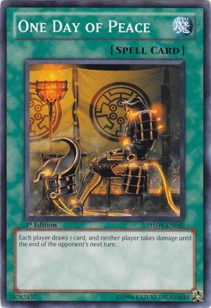 Yugioh Photon Shockwave - One Day Of Peace (Common) Phsw-En060