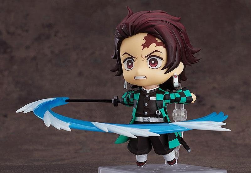 Good Smile Nendoroid Tanjiro Kamado Figure - 3.54" ABS Black Model 197067 - Demon Slayer Collectible