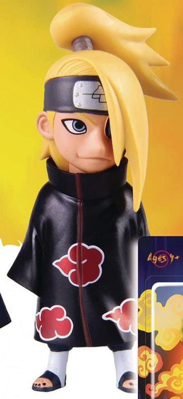 Toynami Naruto Shippuden Blister Tray Mininja Figurine Series 2 - Deidara Officially Licenced Figurine - Approx 4?