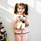 uoozii Warmable Cow Stuffed Animal - 12" Microwavable Weighted Plush, Black & White, Non-Shedding, Coolable & Heatable for Kids & Adults