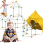 Td Creations Kids Fort Building Kit  Indoor Construction Play Set With Rods & Balls, Creative Stem Toy For Ages 3+, Build Tents