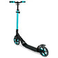 Crazy Skates Foldable Kick Scooter - Kick Scooters For Adults, Teens And Kids With Carrying Strap - Fast Folding, Adjustable Handlebars And Lightweight - London Scooter (Lon) - Teal