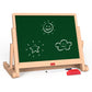 Giggles Funskool Draw N Write Desktop Slate, 4in1 Double Sided Chalk Board for Kids, Alphabet & Numbers, Encourages Learning & D