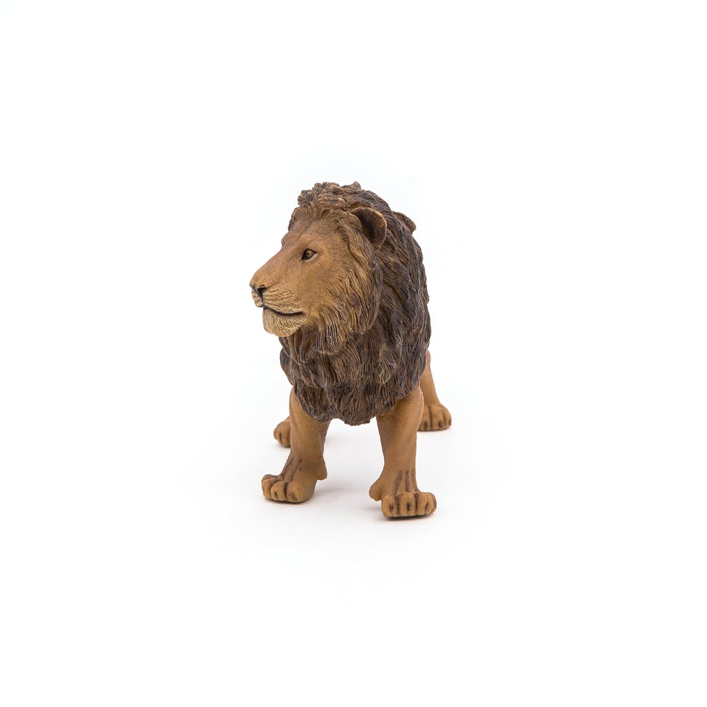 Papo Standing Male Lion Toy Figure - Multicolor Plastic Model 50040