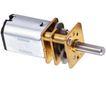 3V 250RPM Micro DC Gear Speed Reduction Motor with Full Metal Gearbox Motor GA12-N20 3mm Shaft for Robot Models, RC Cars, DIY To
