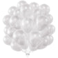 Kalor 12 Inch Clear Balloons, 50 Pcs Latex Helium Balloons For Kid'S Birthday Party, Baby Shower, Wedding, Graduate Party Decorations