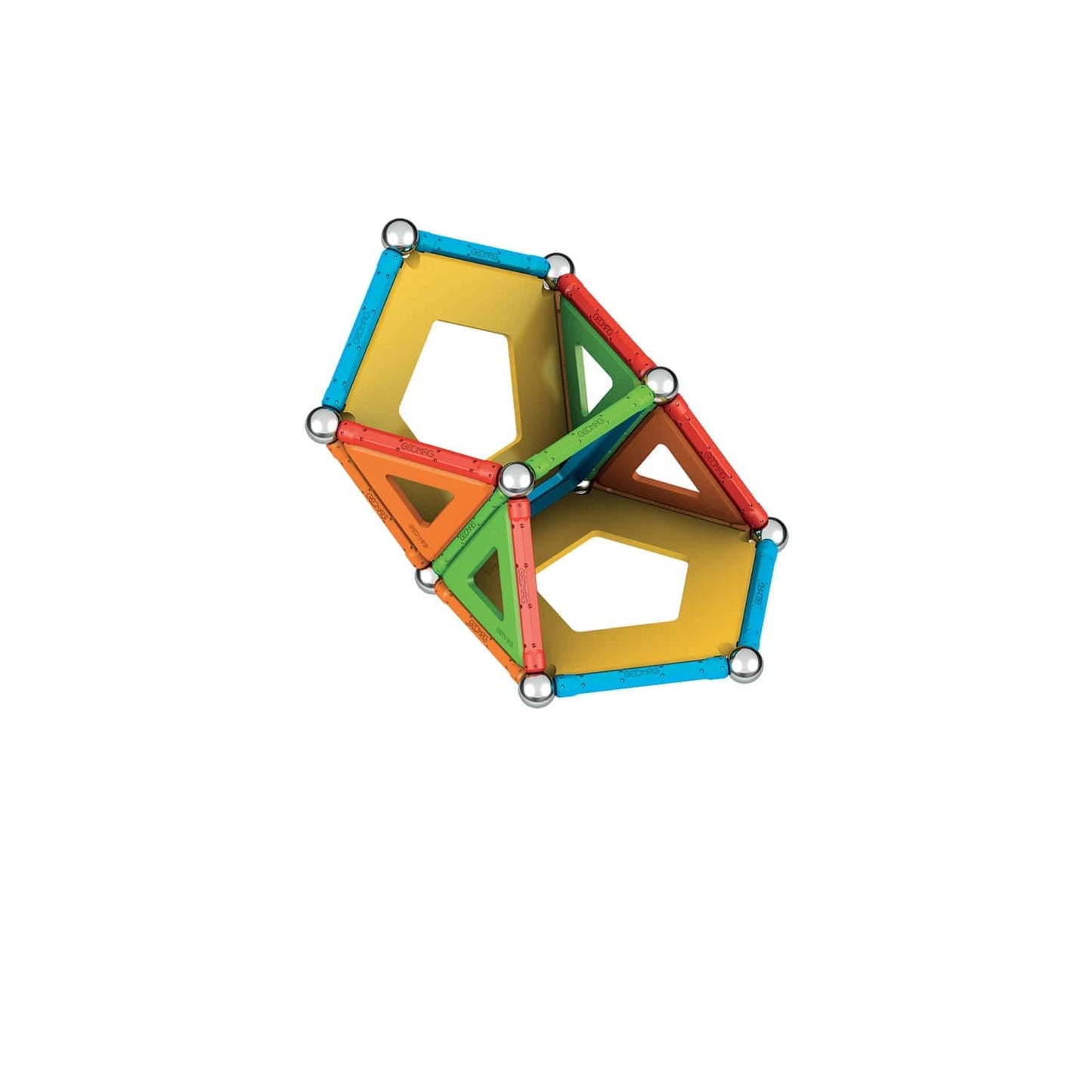 Geomag Magnetic Toys | Magnets for Kids | STEM-endorsed Educational Building Set | 100% Recycled Plastic Supercolor Panels | Sto