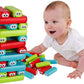wonuu Timber Tower Block Stacking Game - Educational Plastic Building Blocks, Antis Color-t-2-41, Fun for Kids
