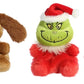 Aurora Palm Pals Christmas Stuffed Plush 3 Piece Bundle, Max, Grinch And Cindy Lou