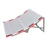 YSKMLOLP RC Car Jump Ramp - Stunt Playset for 1/5 to 1/16 RC Cars, Endurance Plate, Stainless Steel, 100x95x35/37