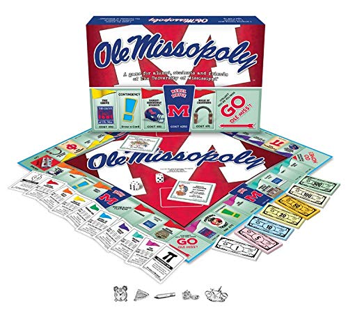 Late for the Sky Ole Missopoly Game - Multi-color Board Game, Model 4099518