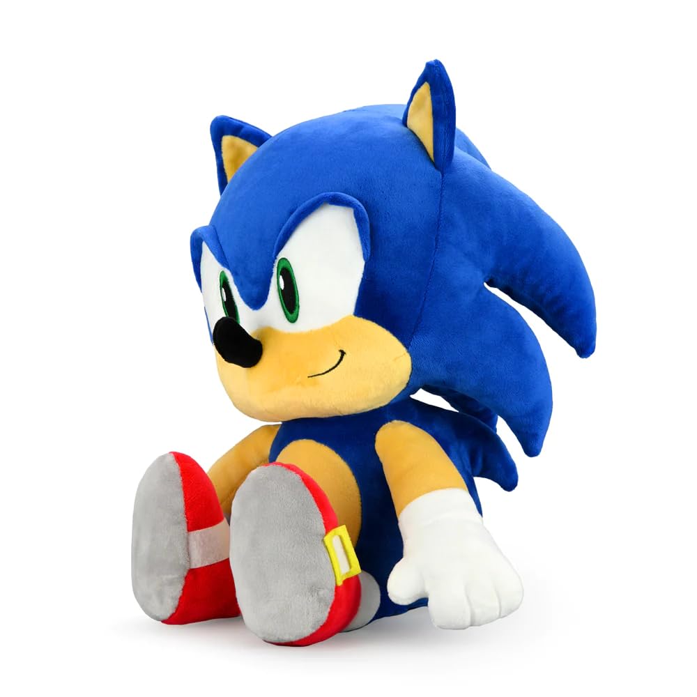 Kidrobot Sonic The Hedgehog Sonic 16 Inch HugMe Shake Action Vibrating Plush