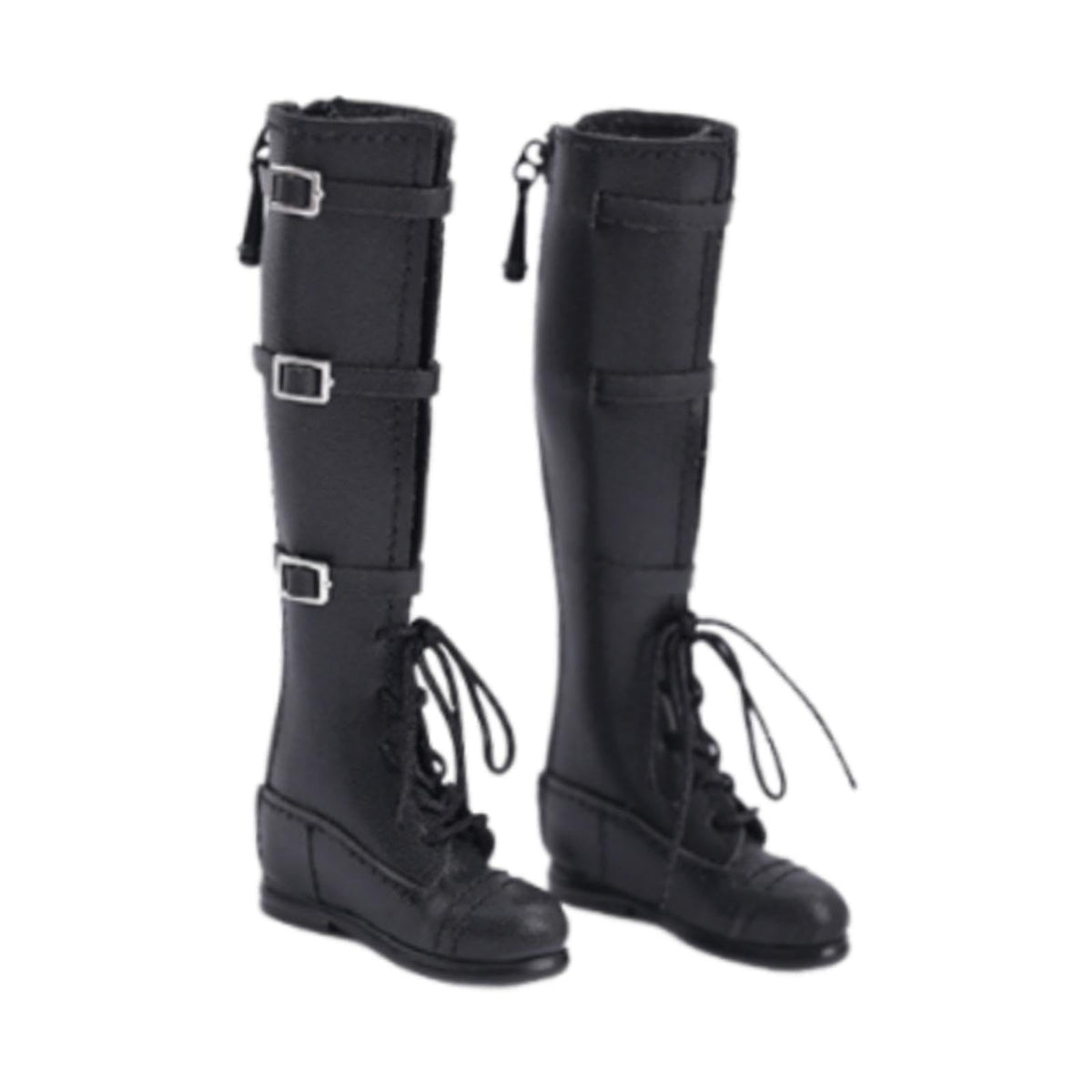 1/6 Scale Female Figure Shoes Handmade Boots for 12 inch Figures Accessories Black|1 Pairs 1/6 Scale Figure Shoes