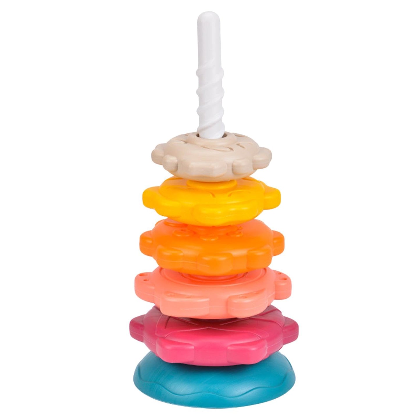 Atorse Colorful Rainbow Classic Toys Stack Toy For Boy And Girls Children Kids|Baby | Toys For Baby | Developmental Baby Toys