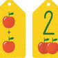 Preschool Basic Counting Keycards Great For Travelling