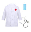 Fancy Agents Doctor Coat Costume for Brood| Doctor Coat with Injection, Stethoscope & Mask| Doctor Coat for Childs | Doctor set 
