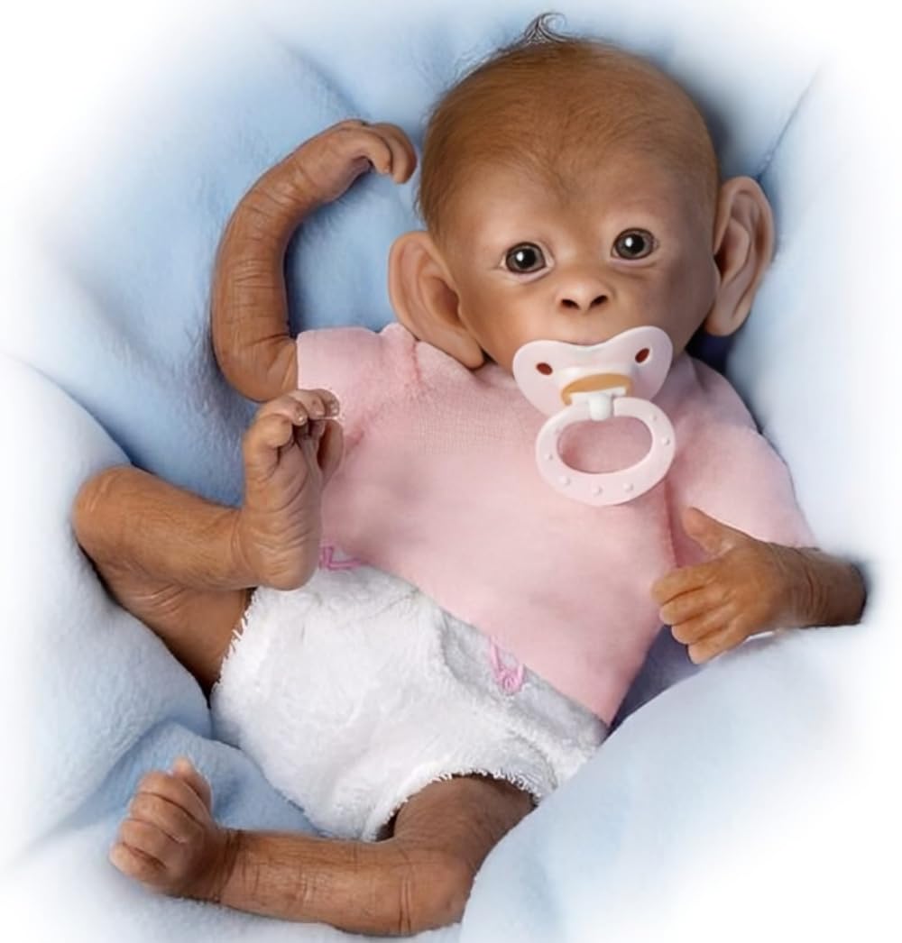 The Ashton-Drake Galleries Coco So Truly Real Baby Monkey Doll