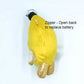 Crying Banana Cat Plush Keychain, Happy Funny Baby Sound Cat Stuffed Animal Ornaments (Happy)
