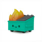 100% Soft Dumpster Fire Vinyl Figure