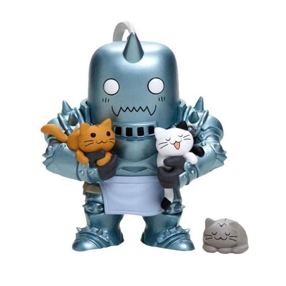 Funko POP Animation Alphonse Elric (with Kittens) Exclusive - Small Multicolor Metal Figure, Model 889698341653