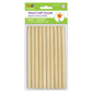 Multicraft Imports Krafty Kids 491941 CW534 Craftwood Natural Dowel, 0.38in by 6in, 10-Piece