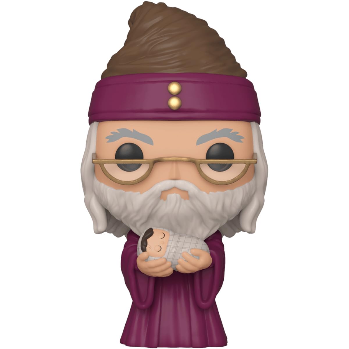 Funko Pop! Harry Potter - Dumbledore with Baby Harry, 3" Vinyl Figure, Maroon, Model 48067