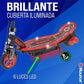 Razor Power Core E90 Glow Electric Scooter - Black/Red Glow