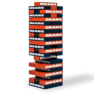 Wild Sports Nfl Chicago Bears Table Top Stackers 3'' X 1'' X .5'', Team Color