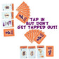 Tapped Four Card Game, 2 To 8 Players - Strategy, Luck, Laughter, Nonstop Fun For Family And Friends