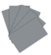 folia 6384 130 g/m, Coloured Drawing Paper in Stone Grey, DIN A3, 50 Sheets, as a Basis for numerous Crafts, Gray
