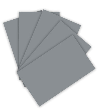 folia 6384 130 g/m, Coloured Drawing Paper in Stone Grey, DIN A3, 50 Sheets, as a Basis for numerous Crafts, Gray