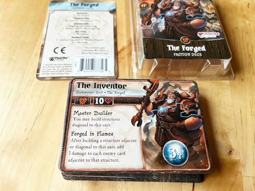 Plaid Hat Games The Forged Faction Deck - Ready-To-Play Expansion For Strategy Card Game - 2 Players, Ages 9+ - Requires Summone