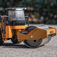Gemini&Genius Road Roller Truck Toy - 1/50 Scale Metal Grader Vehicle, Asphalt Drum Compactor for Kids, Play or Display