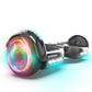 Hoverstar Bluetooth Hoverboard, LED Wheels Chrome Color Self Balance Scooter for Kids, Teenager (Chrome Black)