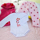 Reborn Baby Clothes Reborn Dolls Clothes For 17-22 Inch Newborn Baby Doll Girl, Baby Doll Clothes Outfit Accessories Fit 17-22 I