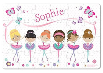 Personalized Jigsaw Puzzle For Kids - I See Me! (Ballerina)