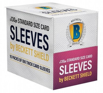 Arcane Tinmen Beckett Shield Thick Collectible Card Sleeves 100 CT - Smooth & Tough MGT Compatible with Pokemon, Yugioh, Magic T