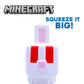 Minecraft Mega Squishme Series 4, Collectible Squishy Toy (Bunny Rabbit)