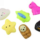 Curious Minds Busy Bags Set Of 6 Jumbo Mochi Squishy Animals - Cute Kawaii - Sensory, Stress, Fidget Party Favor Toy (Random Ani