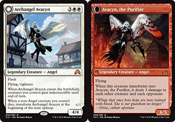 Magic The Gathering - Archangel Avacyn // Avacyn  The Purifier (005/297) - Shadows Over Innistrad