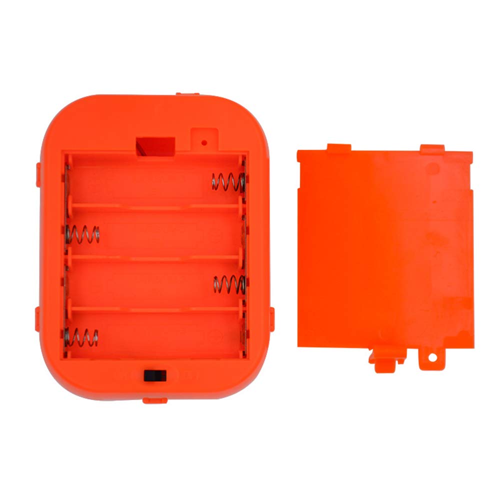 Kiddale Mini Inflatable Costume Fan Blower, 10W×13L, Orange, Upgraded Plastic Model for Dinosaur and Inflatable Game Suits