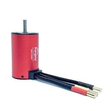 KingVal Replacement 3660 4200KV Waterproof Brushless Motor Shaft Diameter 5mm Compatible with 1/10 RC Car