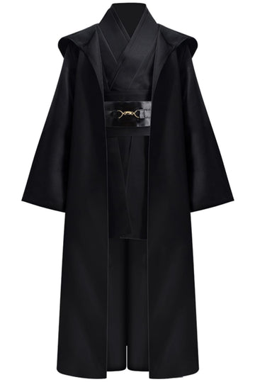Cosxingyi Kids Boys Costume Robe Cloak With Hood Tunic Belt Pants Set Halloween Cosplay Outfit 6 Years And Up