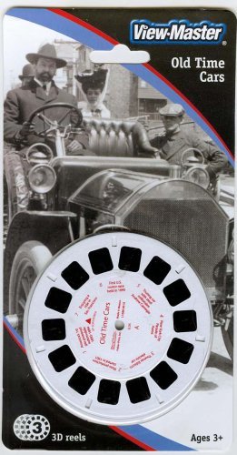 3Dstereo Viewmaster Old Time Cars In 3D - 3 Viewmaster Reels