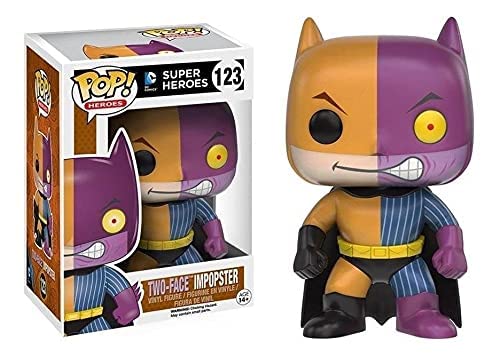 Funko Pop Heroes Villains As Batman Two-Face Action Figure