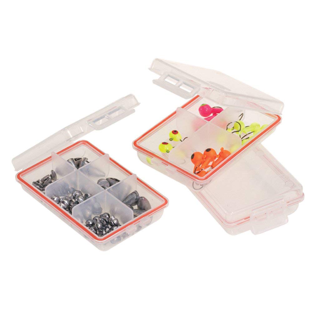 Plano Small Waterproof Boxes Quantity of Three, 106100, Clear