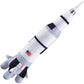 Adventure Planet Saturn V Rocket Plush Toy - Large 26 Inches, Soft Material, Model APSTRV26